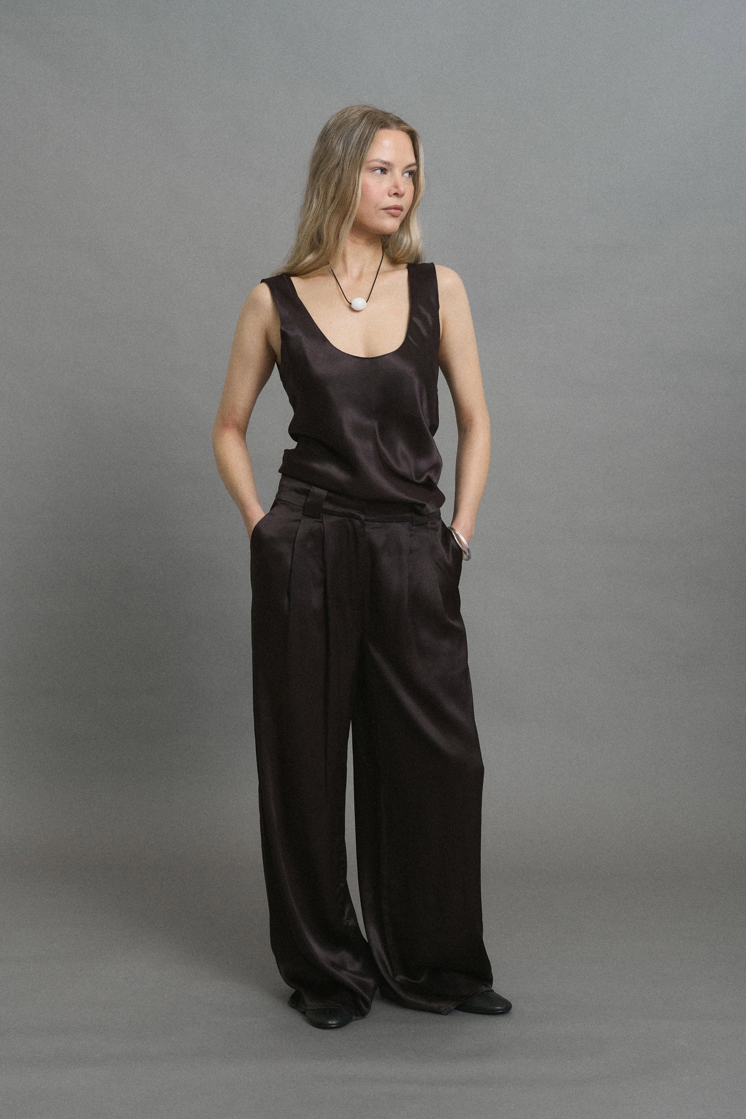 Carla Satin Top