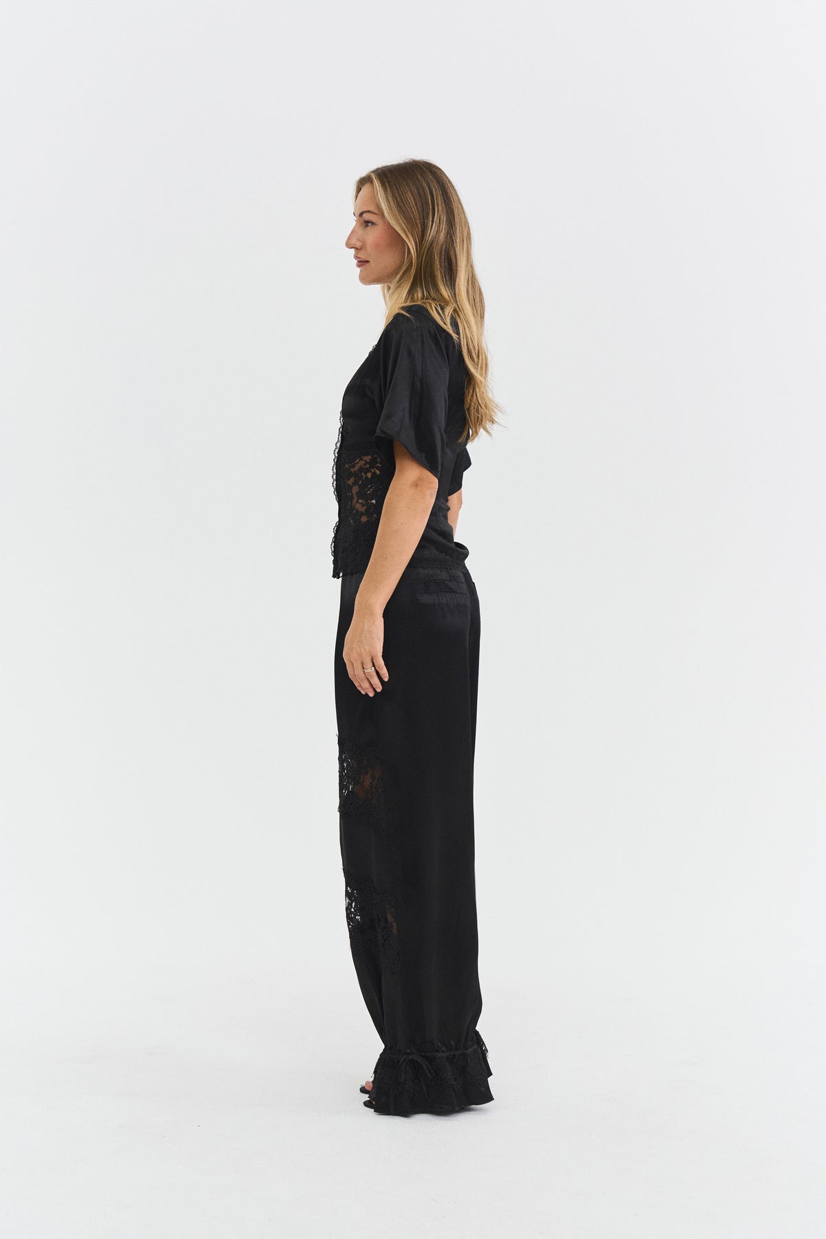 THE MIXO SATIN TROUSERS