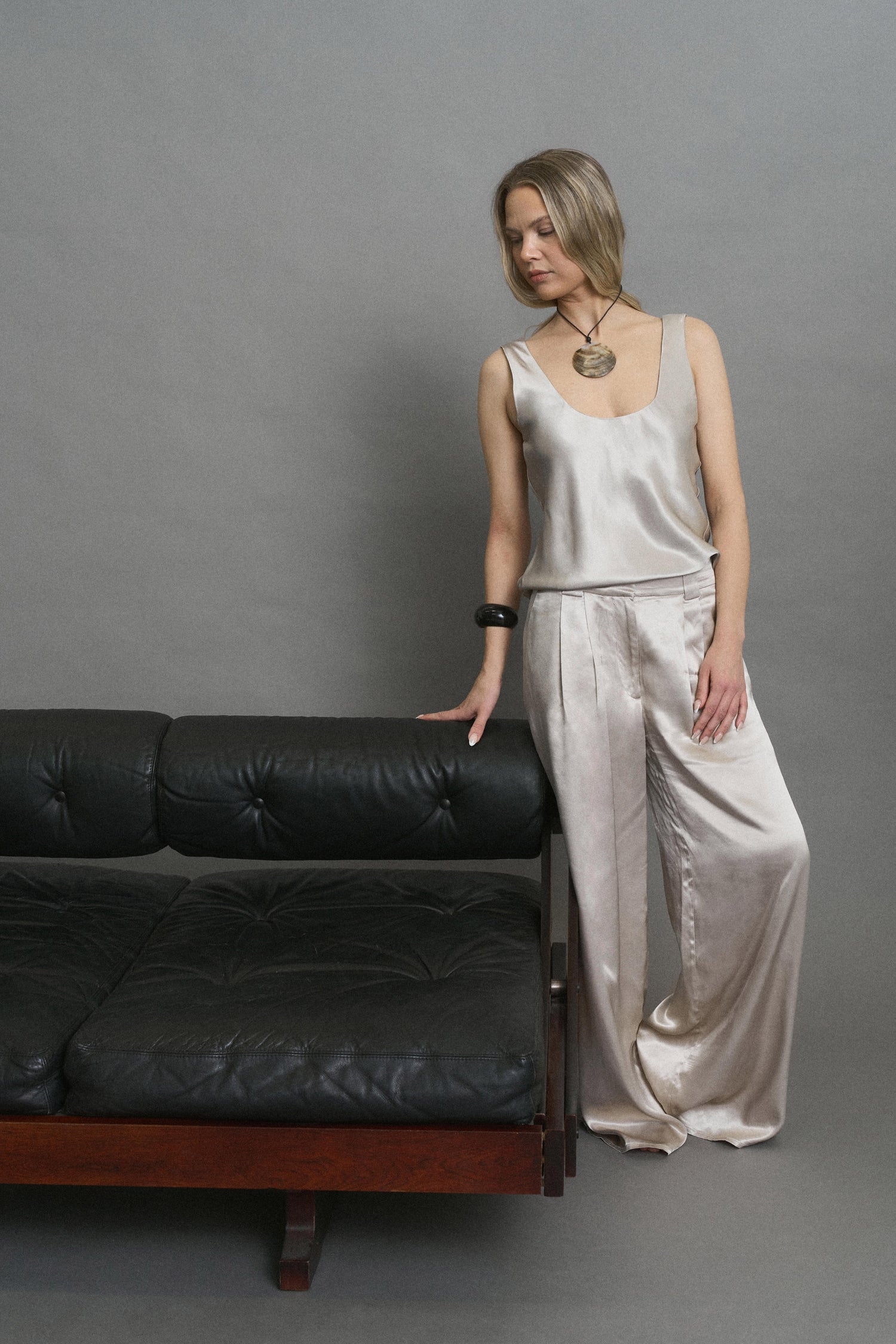 Carla Satin Trousers